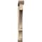 Ekena Millwork Balboa Slat Smooth Bracket w/ Offset Brace, Douglas Fir, 5 1/2"W x 46"D x 46"H BKT0604X46X46BOA06SDF - alternate 4